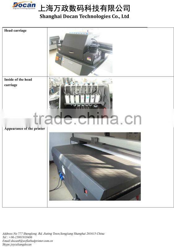 12 print head fast speed digital wood printing machine