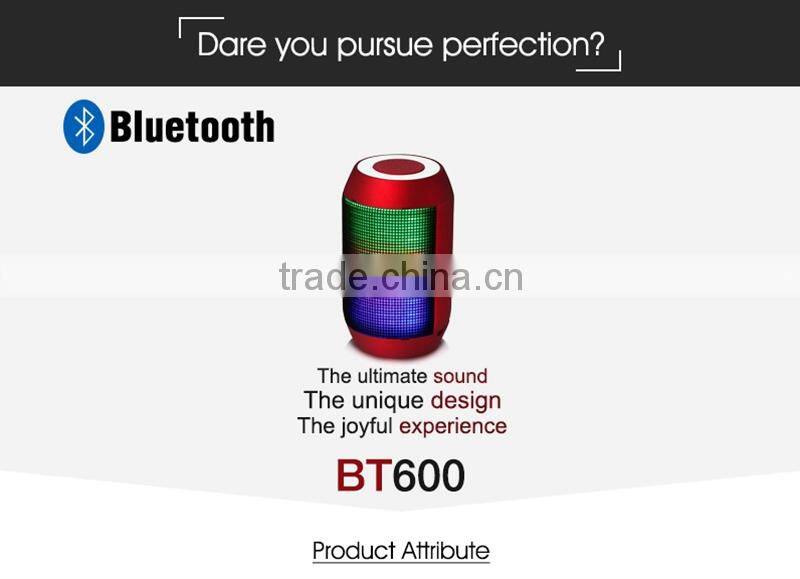 Wireless microphone round bluetooth mini speaker