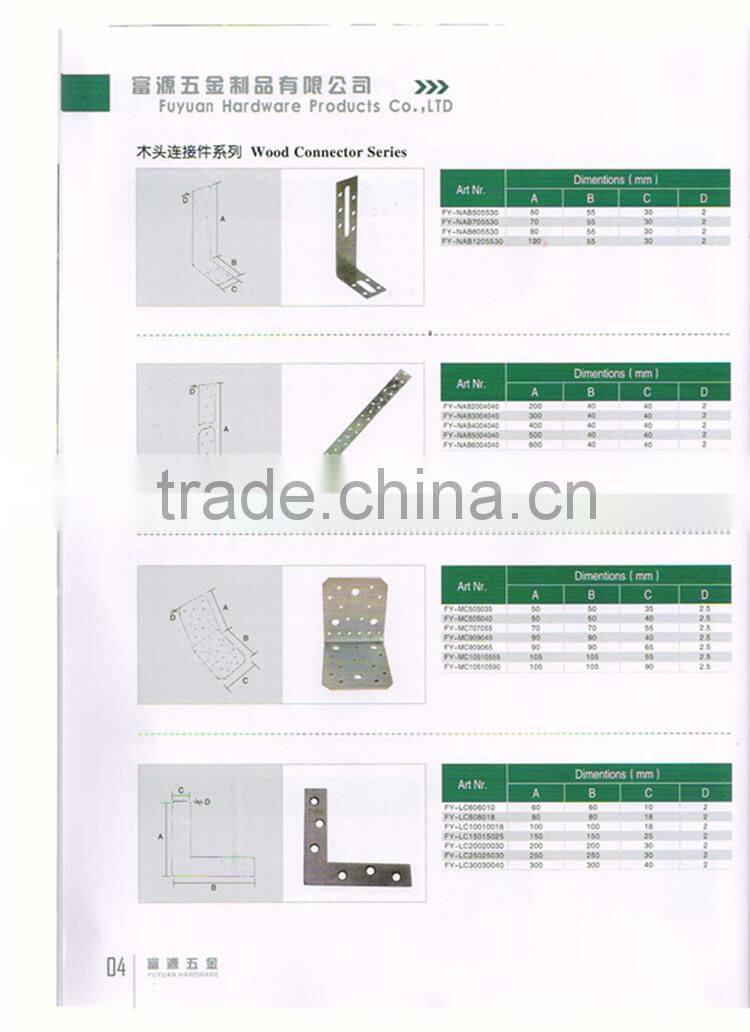 useful good quality wood steel connector