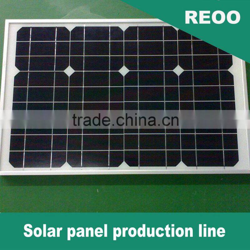 New REOO mono poly solar panel,clean energy,lower investment solar cells