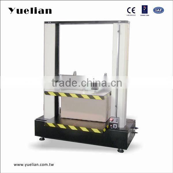 50KN Double Column Electronic Comuter Control Servo Motor Carton and Box Packaging Compression Testing Machine