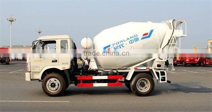 NEW FOTON 3 cubic meters concrete mixer truck
