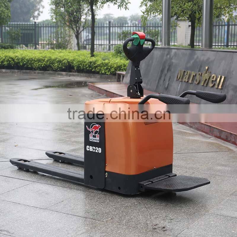 China manufacturers 2t Small Full Electric Pallet Truck (CBD20)