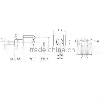 Momentary Pushbutton switch&UL toggle switch with ROHS
