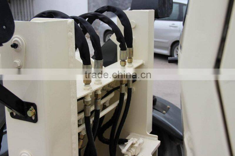 HOT sale ZL08 with enlarged cabin mini loader with 4 in 1 bucket