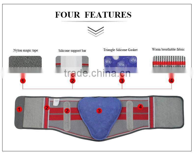 Knitting machine Triangular Silicone gasket upper back support brace online shopping