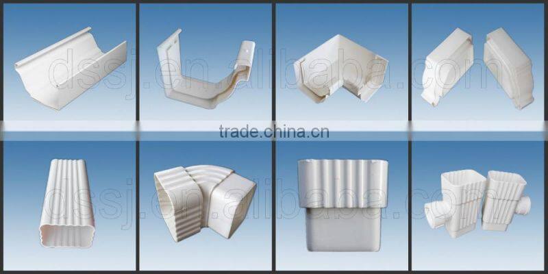 Cheap Plastic PVC rain gutter accessories