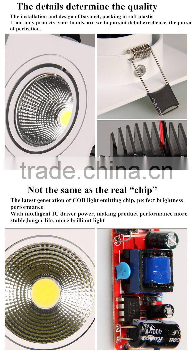 New style good quality lighting COB led ceiling downlight