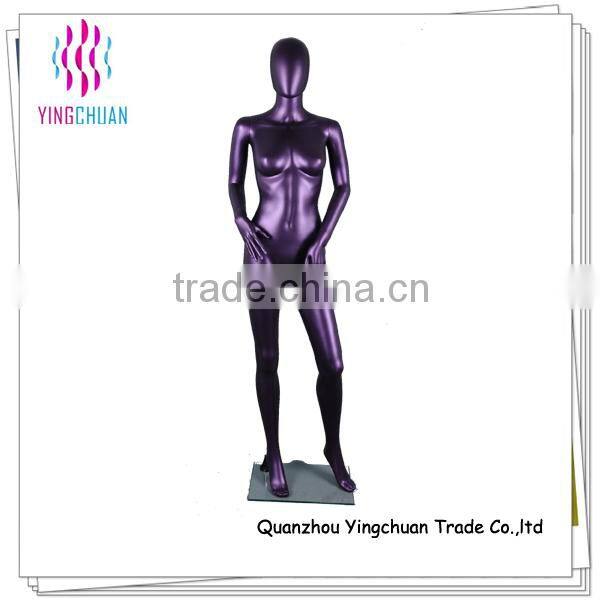 Female posed colored boutique wedding clothes model