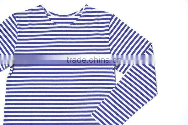 Russian military horizontal stripe long sleeves t shirt