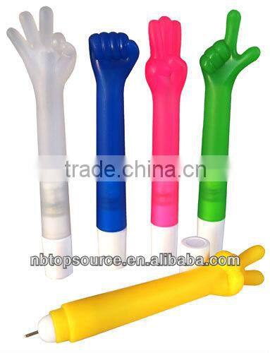 Promotional Liquid Light Ball Pen light pen