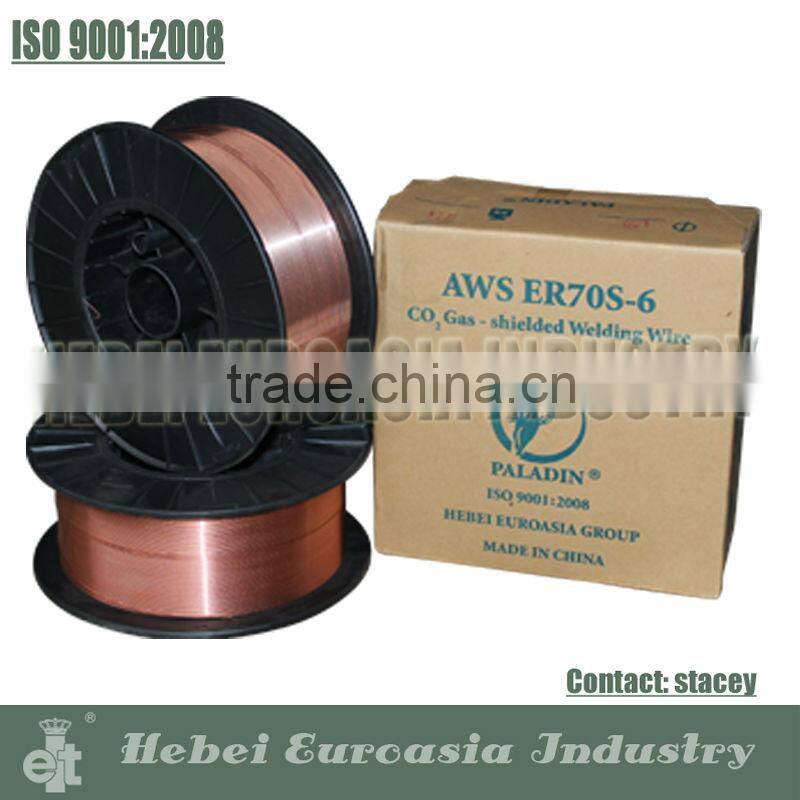 Copper Coated Mild Steel Welding Wire ER70S-6