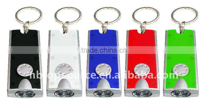 diamonds Keychain With Flashlight