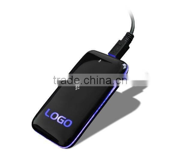 Custom Logo Light Up Wire Mouse With Slim Shape