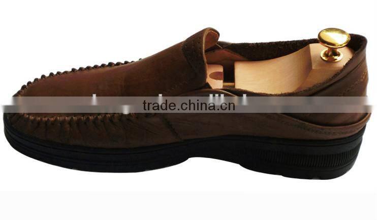 metal tube smart wooden shoe tree/wooden shoetree