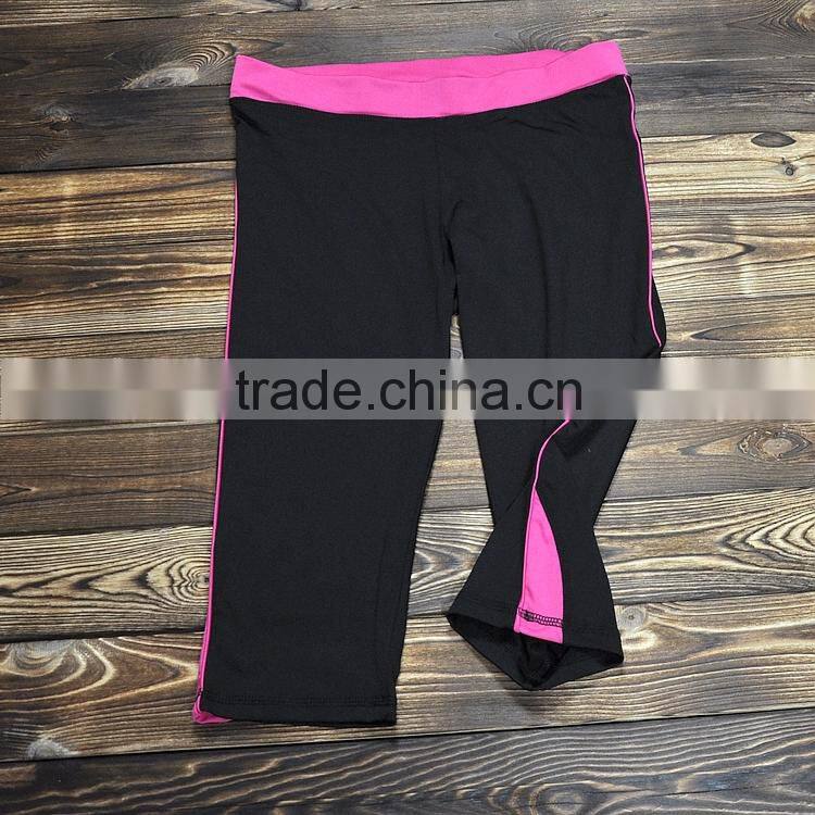 Cheap Polyester Spandex Capri, Sports Pants, Dri Fit Gym Pants, Running Tights, Fitness Yoga Pants