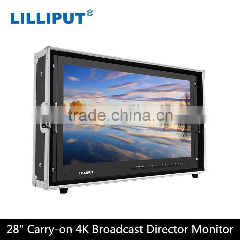 BM280 Ultra HD 4K Screen Lilliput 28 inch 3G-SDI HDMI DVI LCD Monitor