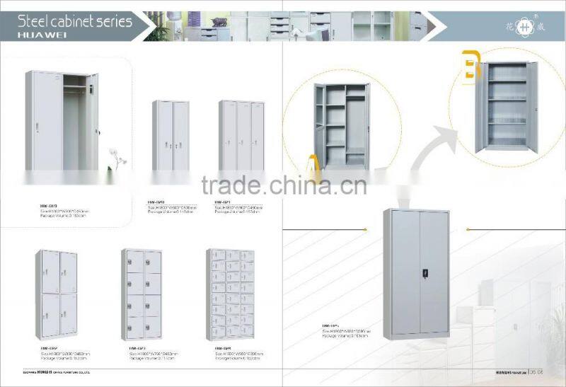 3 Door Steel Wardrobe Lockers