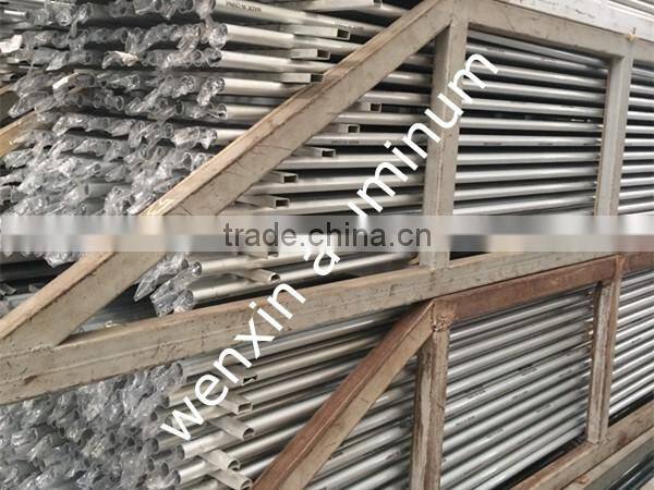 aluminum chair leg tube 25*1.2*435