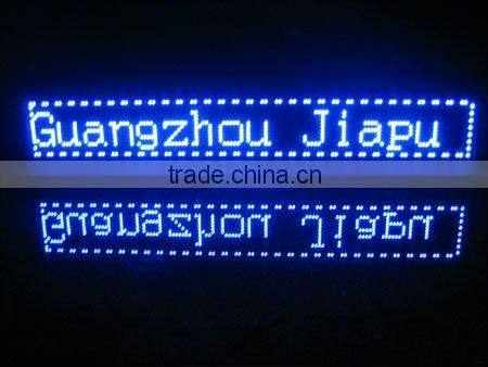 korea small indoor led display sign for bus made in China