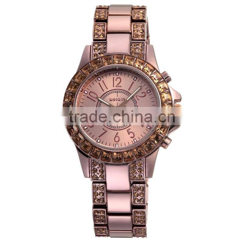 2016 luxury large wrist womens diamond watch timepieces