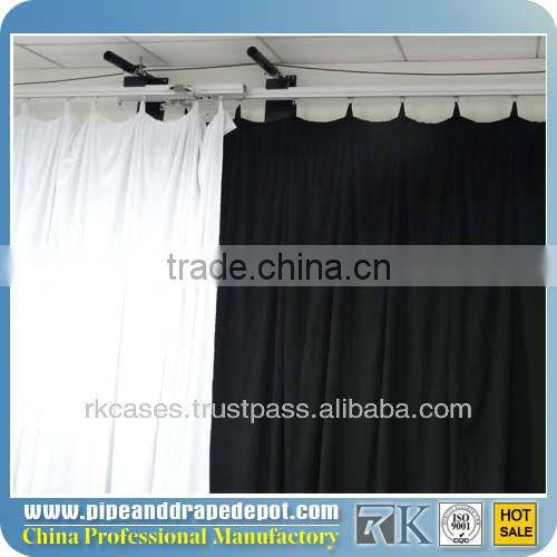Aluminum motorized stage curtains track
