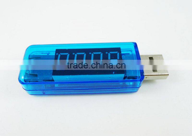 Red Display USB Power Charger Voltage