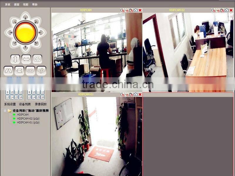 Outdoor 1MP P2P 720P ONVIF Bullet CCTV IP Camera