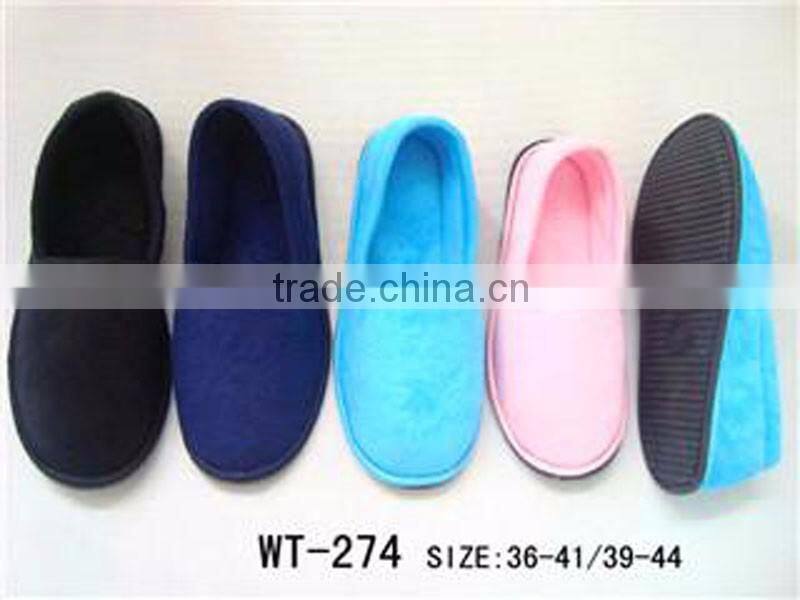 Pure Color Good Quality Cotton Girls Inddor Slipper Man Bathroom Slipper