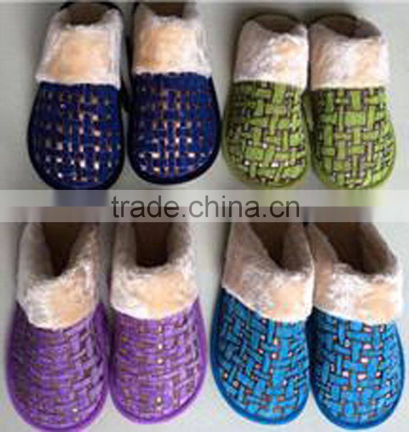 fashion nude warm indoor slippers, nude men winter warm indoor slippers, china wholesale warm fuzzy slippers