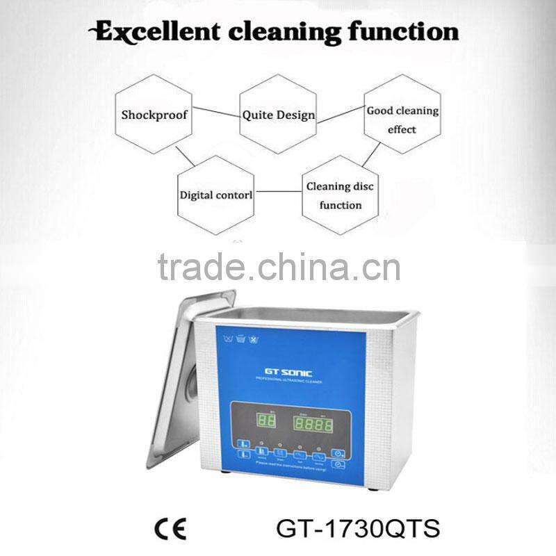 The Newest Stainless Steel industry fuel injector Ultrasonic cleaner With Multi-function GT-1730QTS