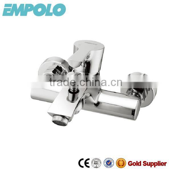 Wall Mounted Solid Brass Waterfall Bathtub Faucet 97 3101