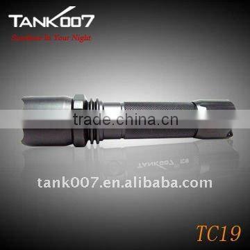 Police Led Torch Flashlight 18650 Rechargeable Torch Light With charger TC19