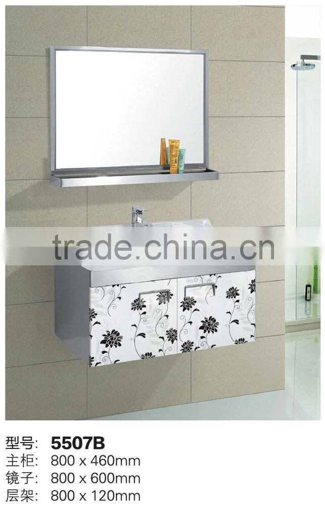 China factory promotion wall hung used bathroom vanity cabinets