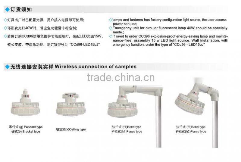 Explosion-proof circular fluorescent lamp high quality