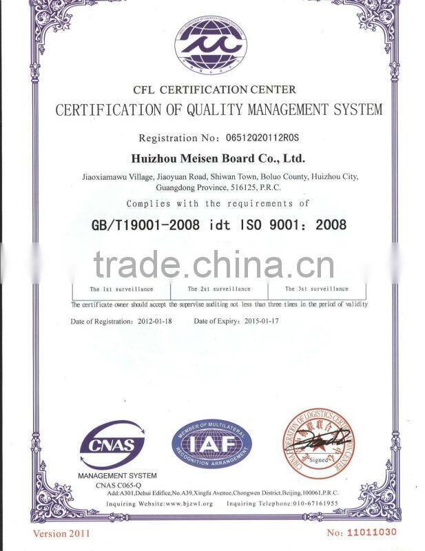 Fireproof magnesium partition board