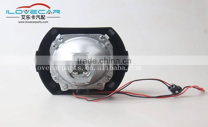 Newest Single power luminous LED angle eye, Car HID Projector lens kit,