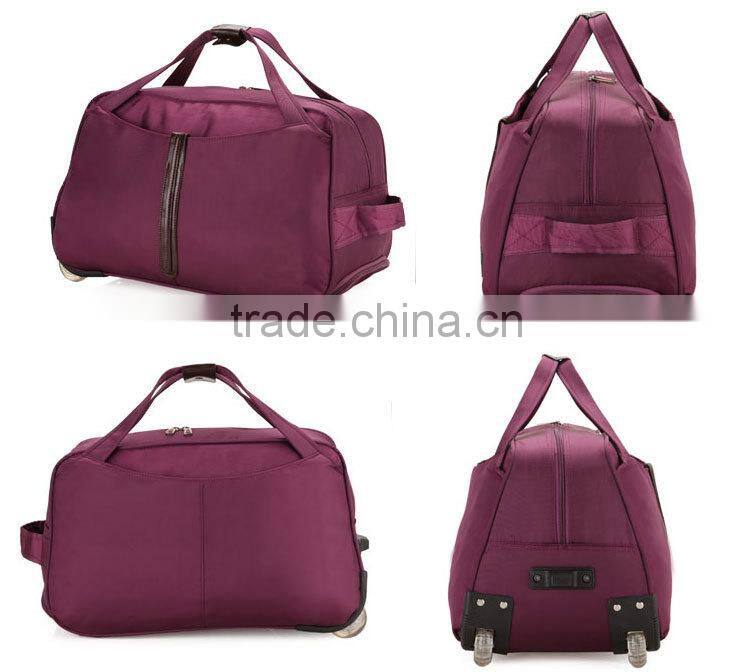 Factory Price Travel Trolley Luggage Bag New Design Travel Bags on Wheels LXB014