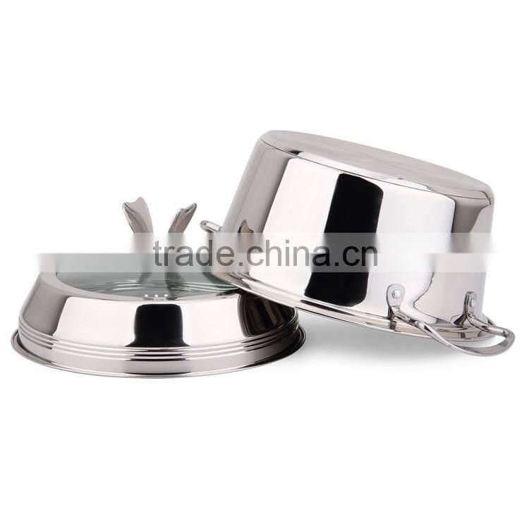 Stainless Steel High-qulity Double Handle Cooking Soup & Stock Pot
