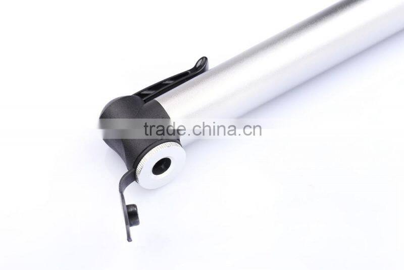 Polished Finish Hand Air Bike Pump for Cyclist
