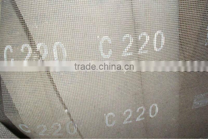 Aluminium oxide sanding mesh for metal and wood polishing