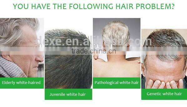 DEXE Sachet shape Black Hair Dye shampoo type OEM/ODM available