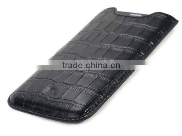 Hand-Stitched Custom Made opening Leather case for Samsung Galaxy S6 edge