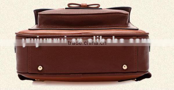 china alibaba lady leisure time leather fashionable backpack