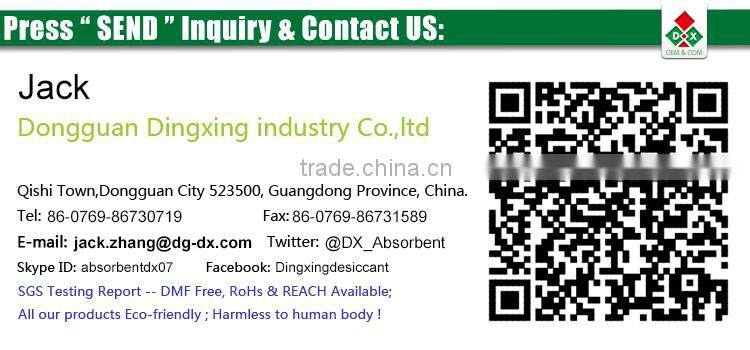 cobalt free color change humidity indicator