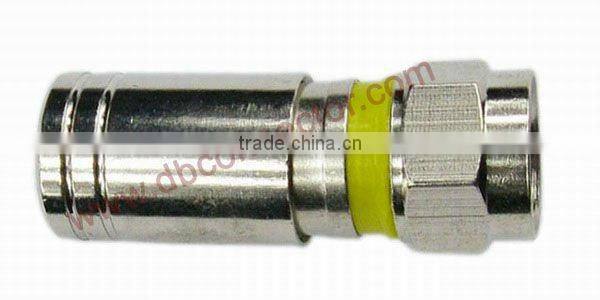 compression rg6 rf cable connector