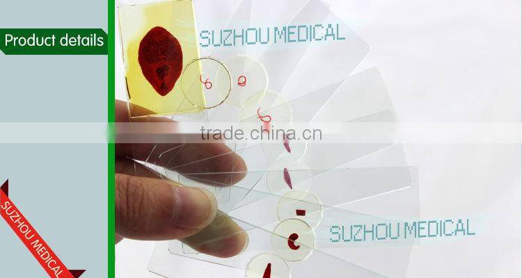 Competitive price microscope accessories glass parasitology slide set