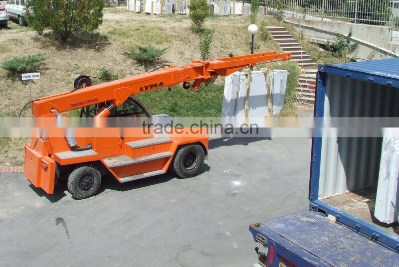 LTMA handler crane telescopic boom forklift for marble slab
