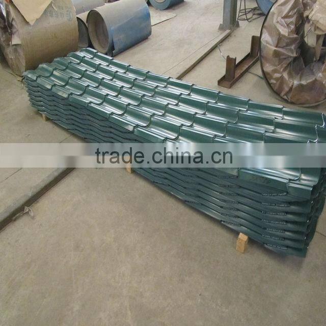 PPGI GI Galvanized color coated ppgi corrugated sheet roofing steel sheet