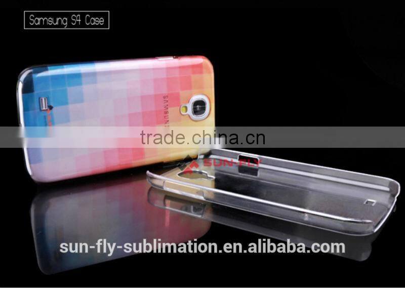 Sublimation transparent phone case for Samsung S3/S4/S5/NOTE2/NOTE3/sublimation polyglass cell phone case/customized clear case